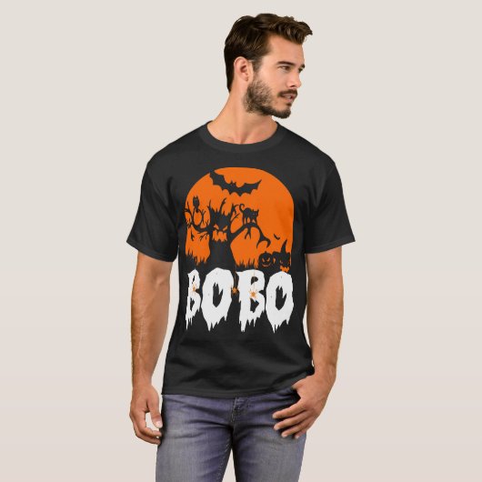 Halloween Bobo Beängstigend 31. Oktober Geschenk T-Shirt (Vorne ganz)