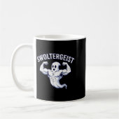 Halloween Bodybuilding Geist Lustiger Swoltergeist Kaffeetasse (Links)