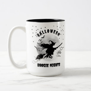 Halloween Bogie Night Zweifarbige Tasse