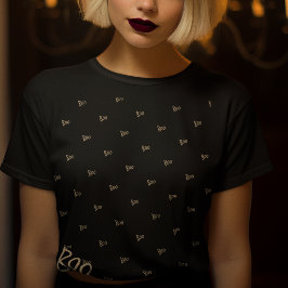 Halloween-Boje-Schwarzgold T-Shirt