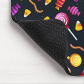 Halloween-Bonbmuster Mousepad (Ecke)