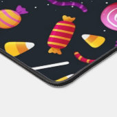 Halloween-Bonbmuster Schreibtischunterlage (Ecke)