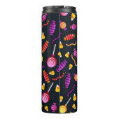 Halloween-Bonbmuster Thermosbecher (Rückseite)