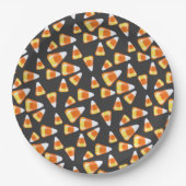 Halloween-Bonbons, lustige Leckereien mit Süßigkei Pappteller (Vorderseite)