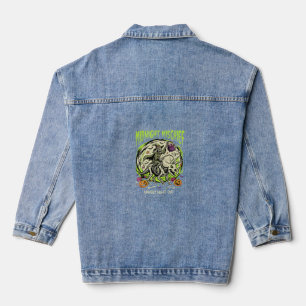 Halloween Bone Rider Unfug Jeansjacke