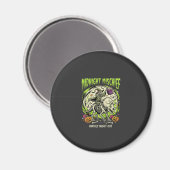 Halloween Bone Rider Unfug Magnet (Vorderseite/Rückseite)