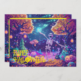 Halloween Bone to Be Wild Karte! Einladung