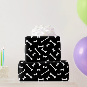 Halloween Bones Ghost Geschenkpapier