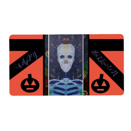 Halloween Bones Skeleton Maureen Girard (Vorne)