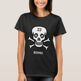 Halloween Bonnie Schädel T-Shirt