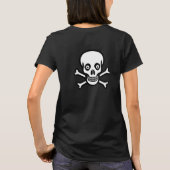 Halloween Bonnie Skull T-Shirt (Rückseite)