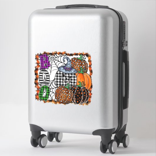 Halloween Boo          Aufkleber (Koffer)