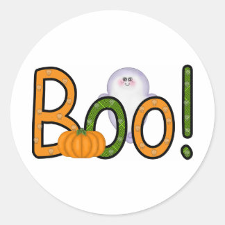 Halloween Boo! Aufkleber