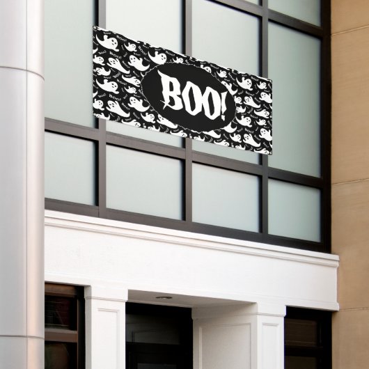 Halloween BOO! Banner (Äußeres Gebäude)