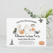 Halloween Boo Bash Einladung Kostüm Party-Spooky (Stehend Vorderseite)