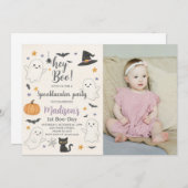 Halloween Boo Bash Spooktacular Party Einladung (Vorne/Hinten)