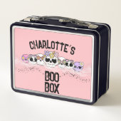 Halloween Boo Box Old School Lunchbox (Rückseite)
