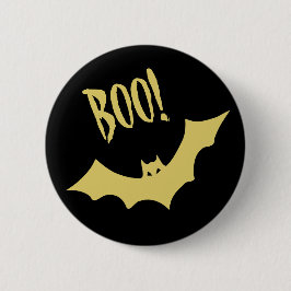 Halloween Boo Button von Poet Adiela Akoo