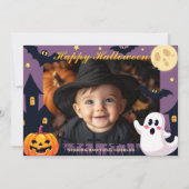 Halloween Boo Crew Bash Karte (Vorderseite)