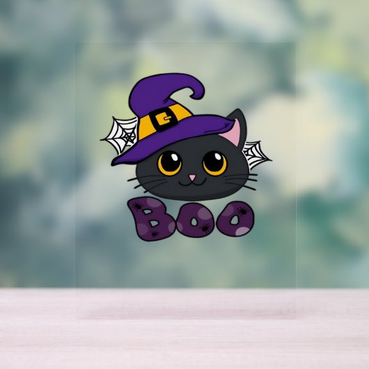 Halloween Boo Crew Classic T - Shirt Acrylschild (Neutral)