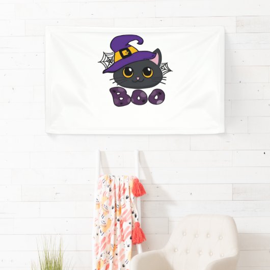 Halloween Boo Crew Classic T - Shirt Banner (Insitu)