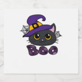 Halloween Boo Crew Classic T - Shirt Schaumweinetikett (Einzelnes Label)