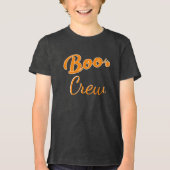 Halloween-Boo-Crew-Familienkleidung Tri-Blend Shirt (Vorderseite)