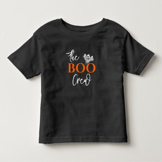 Halloween BOO-Crew Kleinkind T-shirt (Vorderseite)