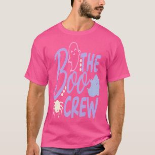 Halloween Boo-Crew - Pastell Lila Blau und Pi T-Shirt
