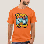 Halloween Boo Crew T-Shirt (Vorderseite)