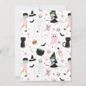 Halloween-BOO-DAY-Party Einladung (Rückseite)