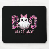 Halloween Boo E Away Breast Cancer Awareness Cute Mousepad (Vorne)