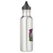 Halloween Boo Edelstahlflasche (Links)