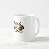 Halloween Boo, Erntedank Türkei, Spooky Kaffeetasse (VorderseiteRechts)