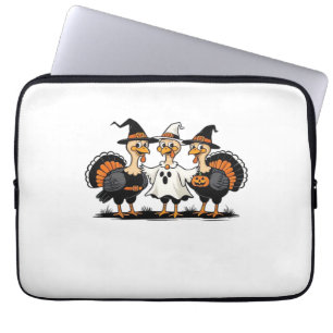 Halloween Boo, Erntedank Türkei, Spooky Laptopschutzhülle