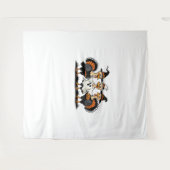 Halloween Boo, Erntedank Türkei, Spooky Wandteppich (Vorderseite (Horizontal))