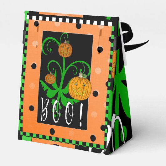 Halloween BOO Fevor Boxes Geschenkschachtel (Rückseite)