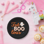 Halloween Boo Funny Pappteller (Party)