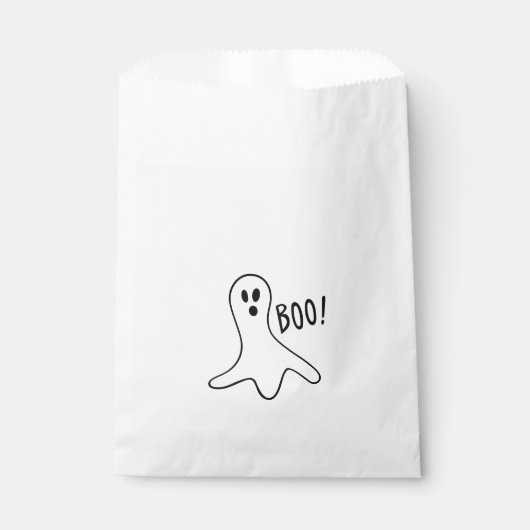 Halloween Boo Fvor Bags von RoseWrits Geschenktütchen (Vorderseite)