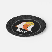 Halloween Boo Geister, Kinder, Familie Pappteller (Schrägansicht)