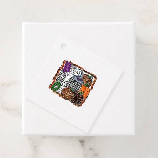 Halloween Boo Geschenkanhänger (Beispiel)