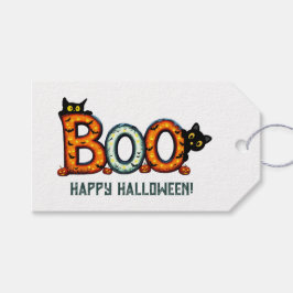 Halloween Boo-Geschenkanhänger Geschenkanhänger
