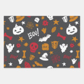 Halloween Boo! Geschenkpapier Set (Vorderseite 2)