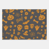 Halloween Boo! Geschenkpapier Set (Vorderseite)