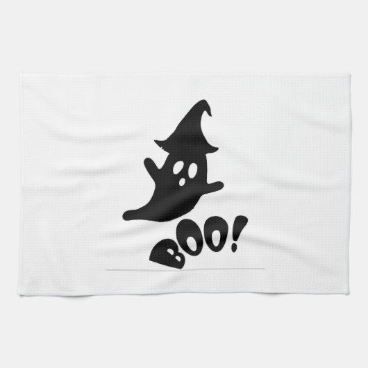 Halloween boo                 geschirrtuch (Horizontal)