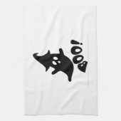 Halloween boo geschirrtuch (Vertikal)