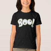 Halloween 'Boo' GespensterT - Shirt mit Blutzauge (Vorderseite)