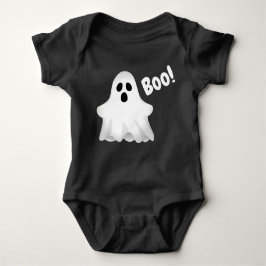 Halloween Boo Ghost Baby Bodysuit Baby Strampler