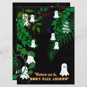 Halloween Boo Ghost Ghouls Creepy Gory Dark Night (Vorne/Hinten)
