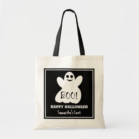 Halloween BOO! Ghost Loot Bag Tragetasche (Vorne)